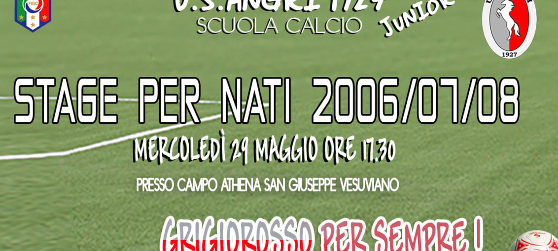 Us Angri scuola calcio progetto Junior