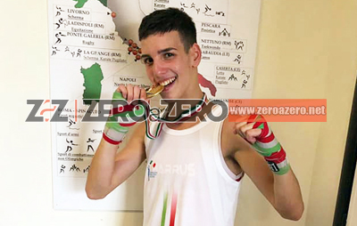 Giuseppe Vitolo boxe Boxam oro