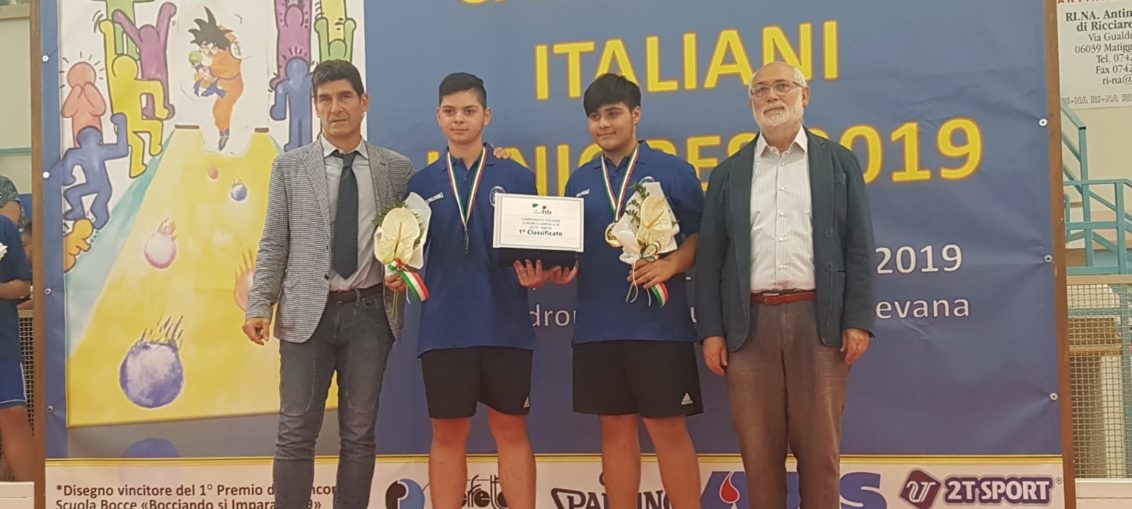 titolo italiano Under 18 bocce