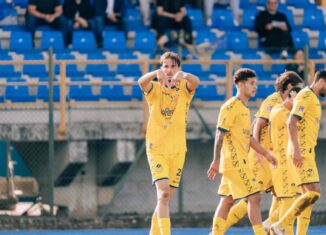 Scafatese di misura sul Barletta, i canarini in 10 vincono 1-0 scafatese barletta 1 0